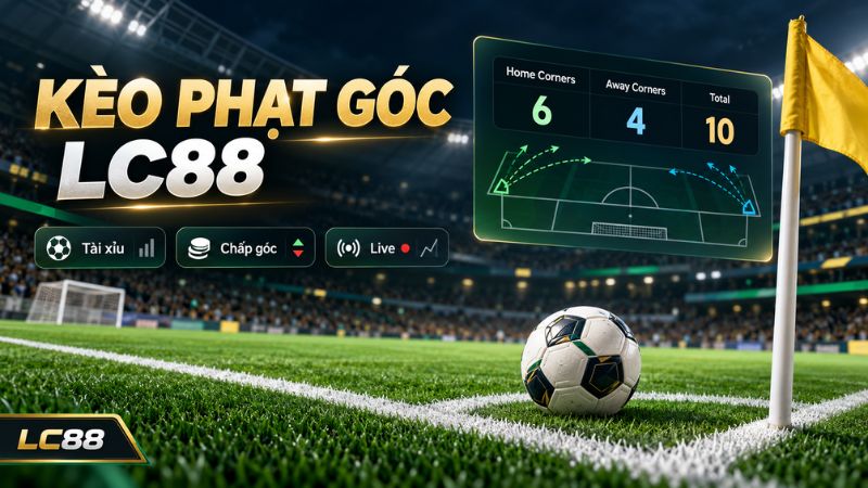 Kèo Phạt Góc LC88 – Cách Đọc Và Phân Biệt Các Loại Kèo Góc