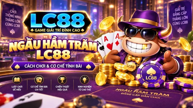 Ngầu Hầm Trăm LC88 – Cách Chơi & Cơ Chế Tính Bà